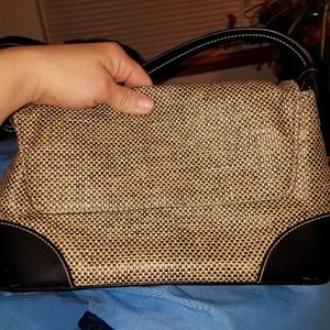 Natural leather and  wicker Kenneth Cole Reaction.